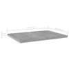 vidaXL Bücherregal-Bretter 4 Stk. Betongrau 40x30x1,5 cm Holzwerkstoff 805162 Bild 5