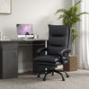 Bürostuhl 66 x 74 x 114-121,5 cm, höhenverstellbar mit Massage, Wärme & Fußstütze, 1 St. Bild 4
