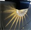 Ophy LED Solarleuchte LED Solar Deckleuchten (farbwechselnd) – warmweiß & Color Glow, IP65 wasserdicht – für Zaun, Pfosten & Garten Bild 2