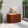 vidaXL Gartenbank Wetterfeststahl 60 x 40 x 43 cm 874897 Bild 3