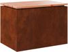 vidaXL Gartenbank Wetterfeststahl 60 x 40 x 43 cm 874897 Bild 2