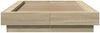 vidaXL Bettgestell Sonoma-Eiche 100x200 cm Holzwerkstoff 3281205 Bild 4