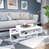 Couchtisch Bari Weiß 105 x 60 cm Vicco Bild 4