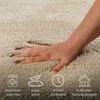 OTTO home Badematte Kaarin, Höhe 30 mm, rutschhemmend beschichtet, schnell trocknend, Polyester, rechteckig, Badteppich, getuftet, flauschig, hochflor, große Farbauswahl Bild 4