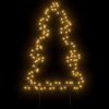 vidaXL Weihnachtsbaum mit Erdspießen und 115 LEDs 90 cm 357718 Bild 3