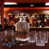 Whiskey Dekanter Set 750ml mit 4 Whiskeygläsern 12 Steine Geschenkbox Bild 2