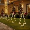 SALCAR XXL 3D LED Gartenstecker Tannenbaum 60cm Bild 5