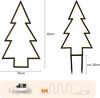 SALCAR XXL 3D LED Gartenstecker Tannenbaum 60cm Bild 2