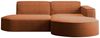 Kaiser Möbel Ecksofa Designer MODENA STUDIO L stoff Cord, Ecksofa, Cord Sofa, L-Form, Links/Rechts wählbar Bild 2