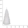 XMAS-Tree Tannenbaum Kerze Weiß Höhe 20 cm Bild 4