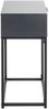 Konsolentisch >52883< in anthrazit, schwarz - 40x60x28cm (BxHxT) Bild 5
