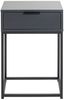 Konsolentisch >52883< in anthrazit, schwarz - 40x60x28cm (BxHxT) Bild 3