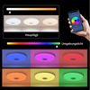JDONG Deckenleuchte Dimmbar mit Bluetooth Lautsprecher 30/40/60CM, Deckenlamp mit Fernbedienung 3000-6500k RGB Farbwechsel, APP-Steuerung Musikwiedergabe für Schlafzimmer Kinderzimmer Bild 2