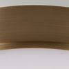 Deckenleuchte, Stahl Glas Messing, D 33 cm Bild 3