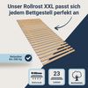 MaDeRa Rollrost XXL mit 23 extra stabilen Leisten aus massiven Buchenholz, 80x200 cm Bild 2