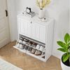 Fine Life Pro Vorratsschrank Schlanker Schuhschrank mit Klappdesign – Modern & Platzsparend Bild 2