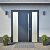 vidaXL Pflanzkübel 2 Stk. Olivgrün 30x30x30 Stahl 851045 Bild 3