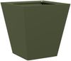 vidaXL Pflanzkübel 2 Stk. Olivgrün 30x30x30 Stahl 851045 Bild 5