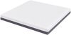 vidaXL Matratze Weiß und Grau 200 x 200 cm Jacquard-Stoff 4106333 Bild 5