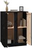 vidaXL Sideboard Schwarz 60x35x80 cm Massivholz Kiefer 814493 Bild 5