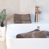 CAWÖ Handtuch, 3er Pack - Luxury Home, C Two-Tone, Walkfrottier Graphit 50x100cm Bild 5