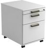 Rollcontainer AC20 58cm, 1 Schub, 1 HR, Schloss, SG Weiss Bild 2