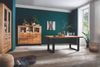 Highboard >Tom-I< in Wildeiche / schwarz aus Teilmassiv - 158x140x40cm (BxHxT) Bild 3