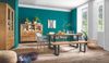 Highboard >Tom-I< in Wildeiche / schwarz aus Teilmassiv - 158x140x40cm (BxHxT) Bild 2