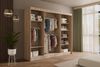 ALTDECOR Schiebetürenschrank VESLI (Kleiderschrank Garderobenschrank mit viel Stauraum Moderner Schrank) Spiegel Spiegeltüren Vielseitiger Schwebetürenschrank LED Beleuchtung Bild 3
