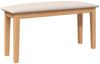vidaXL Bank 90 cm Massivholz Gummibaum 4102594 Bild 2