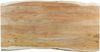 Esstisch Baumkante massiv Akazie eichefarben 160 x 85 cm schwarz DEREK 137023052 Bild 5
