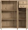 Sideboard >TEMPRA2< 3 Türen, 2 Schübe, Artisan Eiche Dekor - 108,8x111,1x34,8cm (BxHxT) Bild 4