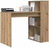 vidaXL Schreibtisch Artisan-Eiche 108 x 55 x 103.5 cm Holzwerkstoff 869465 Bild 3