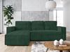 AX LIVING Ecksofa L Form Aydin Cord Schlafsofa Grün Schlaffunktion 258 Bild 2