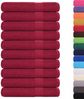 vidaXL Handtücher FROGN 10 Stk. Bordeaux 100x200 cm 360 g/m² 136748 Bild 2