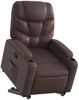 vidaXL Relaxsessel mit Aufstehhilfe Braun Kunstleder 3204660 Bild 3