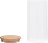 vidaXL Vorratsgläser mit Bambusdeckel 4 Stk. 1200 ml 150705 Bild 4