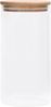 vidaXL Vorratsgläser mit Bambusdeckel 4 Stk. 1200 ml 150705 Bild 3