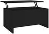 vidaXL Couchtisch Schwarz 80x55,5x41,5 cm Holzwerkstoff 809675 Bild 2
