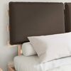 vidaXL Bettgestell mit gepolstertem Kopfteil Taupe 135 x 190 cm 877292 Bild 3
