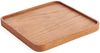 Der Teak Square Teller - Natur - M - Natürlich - 20x20x2cm Bild 3