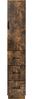 vidaXL Schrankset 2 pcs Geräucherte Eiche 33 x 34,5 x 87 cm 3416813 Bild 4