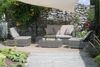 Gartenloungeset UWE grau - Alu/Kunststoff, Grau | Gartengarnitur umbaubar Garten-Sitzgruppe Essgruppe Pool Loungegarnitur Bild 2
