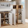 Midischrank Didi Weiß/Artisan 60 x 97 cm mit 2 Türen Vicco Bild 5