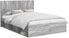 vidaXL Bettgestell mit Stauraum und Kopfteil 2 Stk. Holzwerkstoff 3413850 Bild 2
