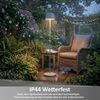Northpoint LED Gartenleuchte Solar Stehleuchte dimmbar mit Sensor für Garten Bild 4