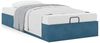 vidaXL Ottoman-Bett ohne Matratze Dunkelblau 100x200 cm Samt 3310947 Bild 4
