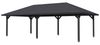 SKANHOLZ Pavillon, Zeltdach, viereckig, BxT: 504x916 cm schiefergrau Gartenpavillon Bild 1