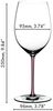 RIEDEL 4900/0MA FATTO A MANO Cabernet / Merlot Weinglas - Stiel MALVE Bild 2