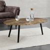 Couchtisch Viborg 109,5 x 59,5 x 39,5 cm dunkler Holzton en. casa Bild 5